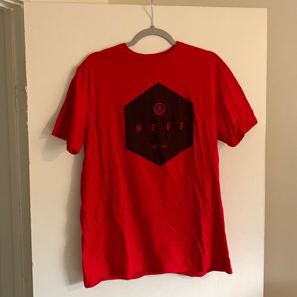 men red tshirt 100% cotton NEW NERF